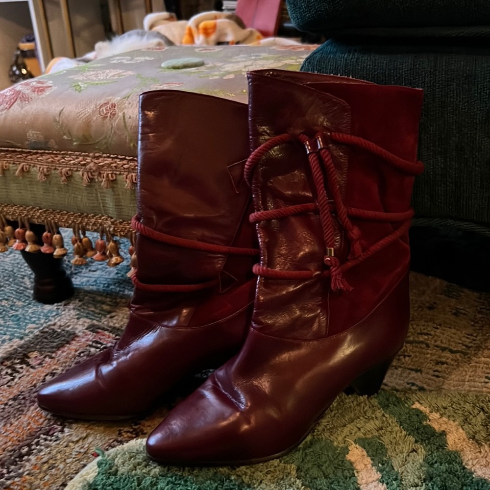 Celine designer boots